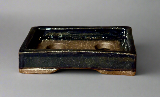 Obsidian Ash Rectangular Pot
