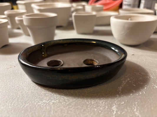 Stoneware Bonsai Pot