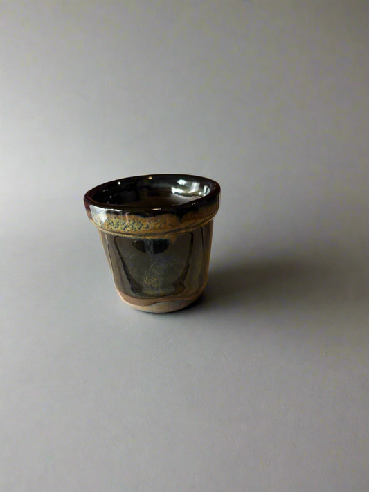 Handmade stoneware pot